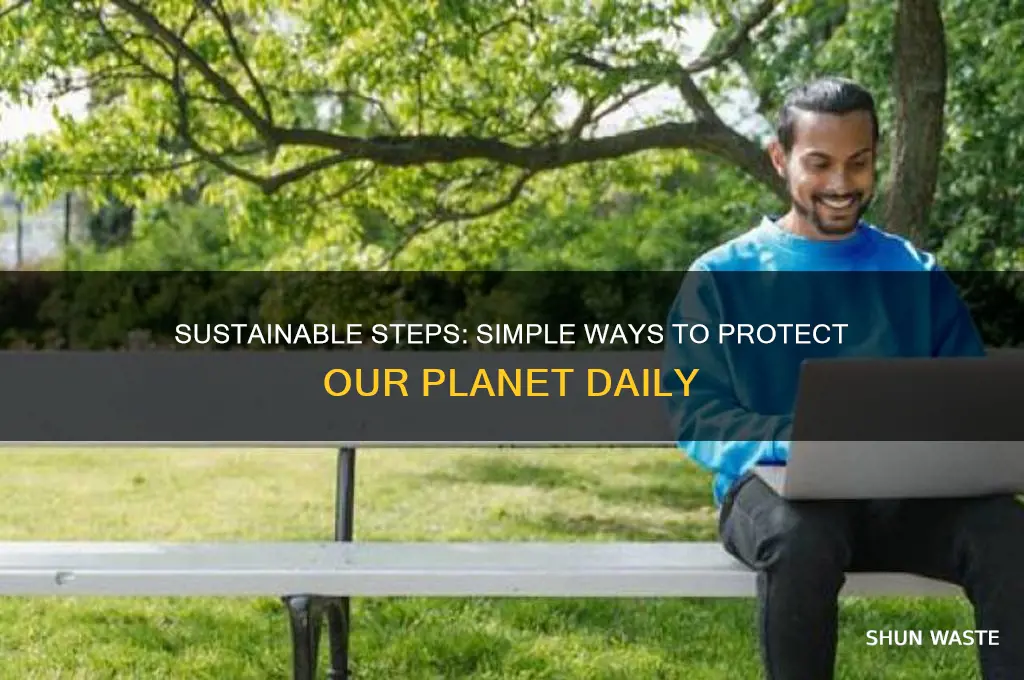 how can you help with saving the environment