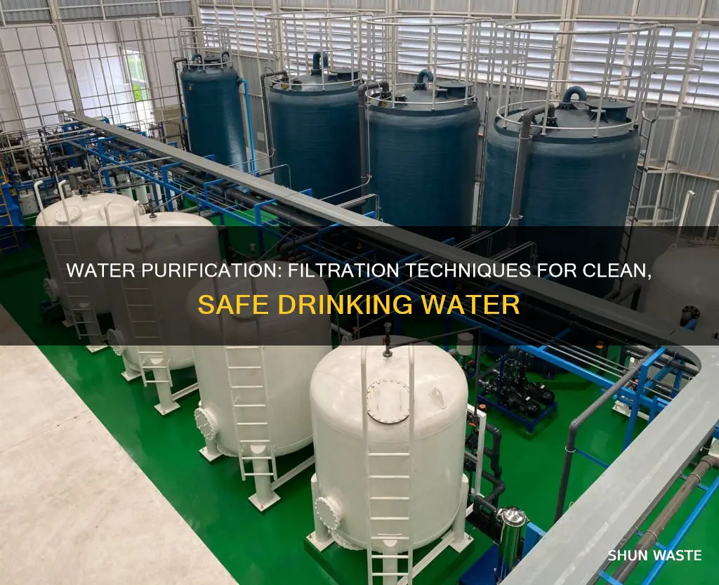 how can you purify polluted water by filtration