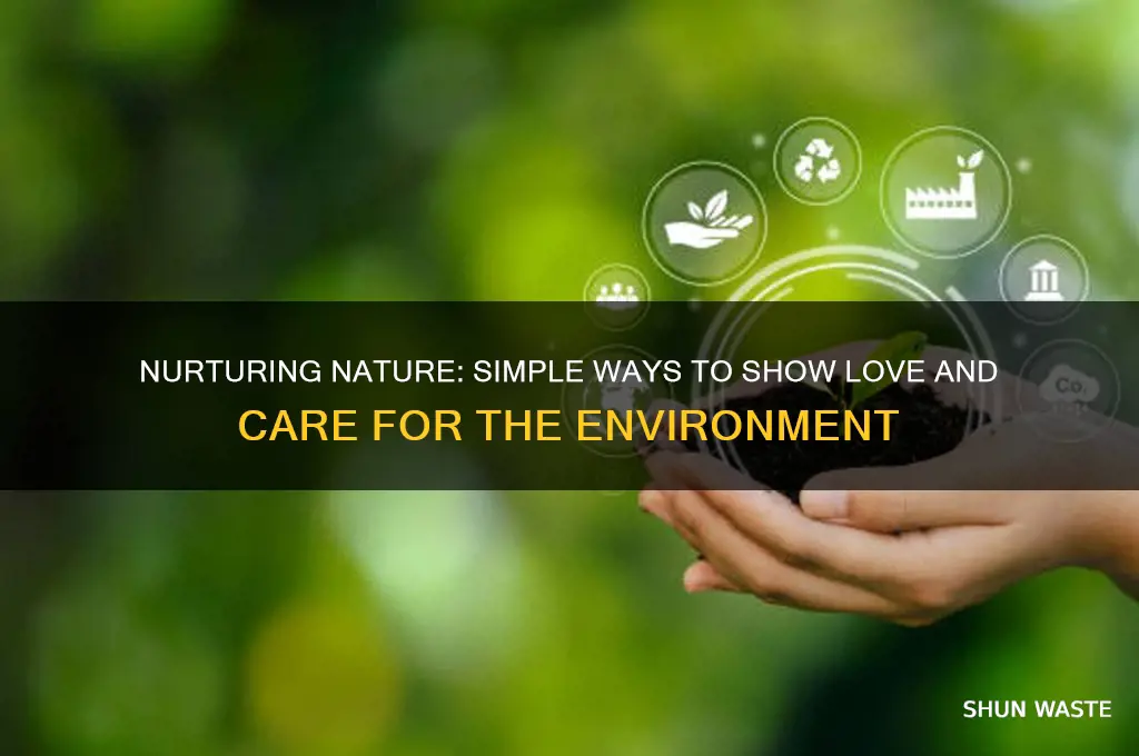 how can you show love and care for the environment