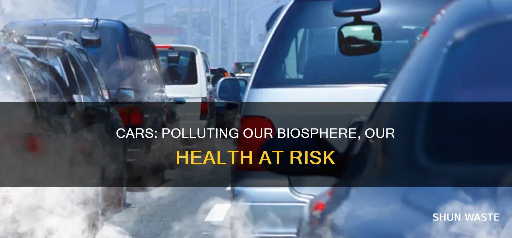 how cars pollute the biosphere