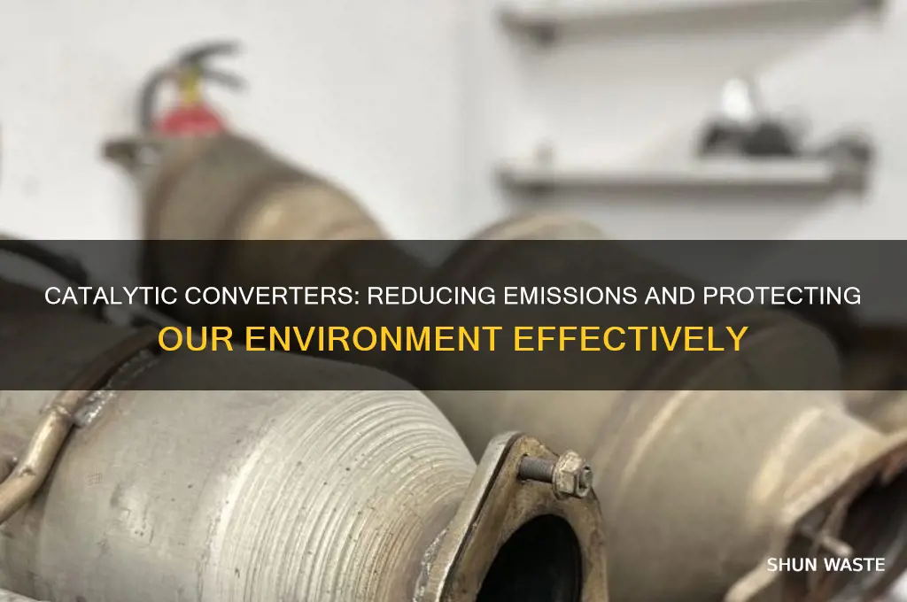 how catalytic converter help the environment