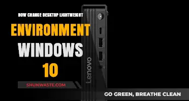 Switch to a Lightweight Desktop Environment on Windows 10 Easily