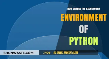 Mastering Python: Customizing Background Environment for Enhanced Coding Experience
