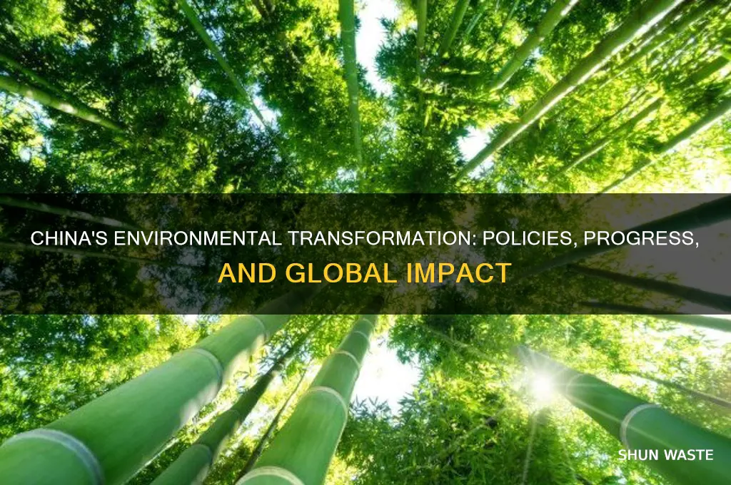 how china is changing about environment