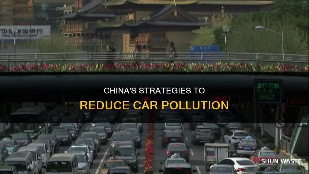 how china reduce car pollution