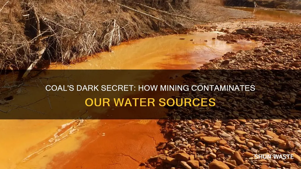 how coal mining pollutes water