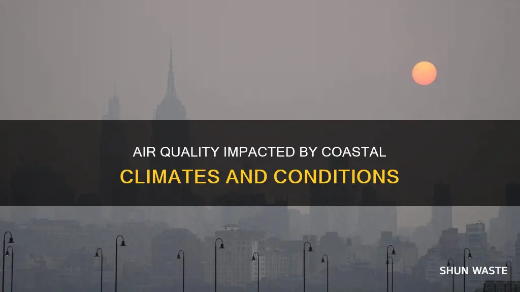 how coastlines affect air pollution