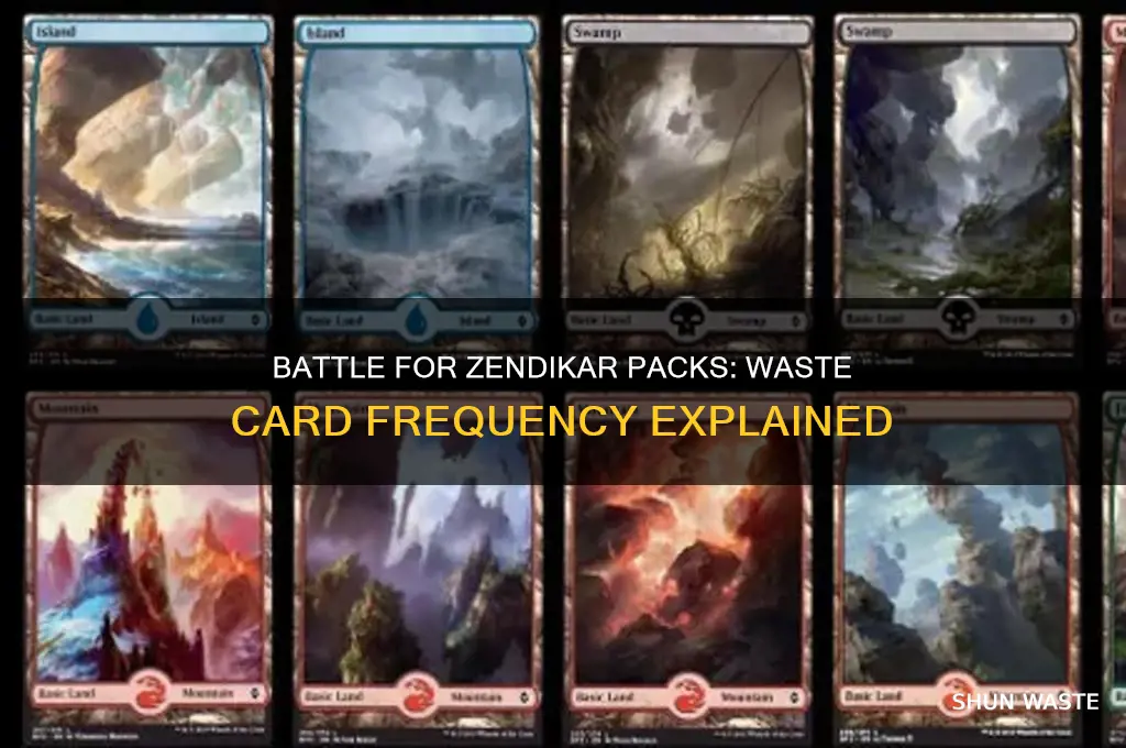 Battle For Zendikar Packs Waste Card Frequency Explained ShunWaste