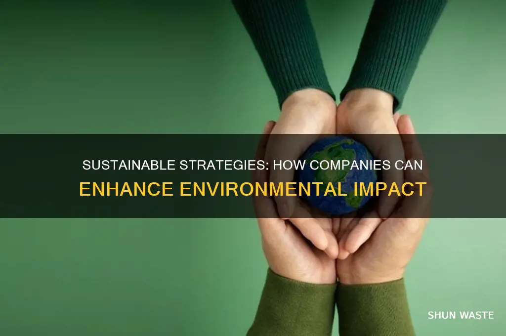 how companies can improve things environment