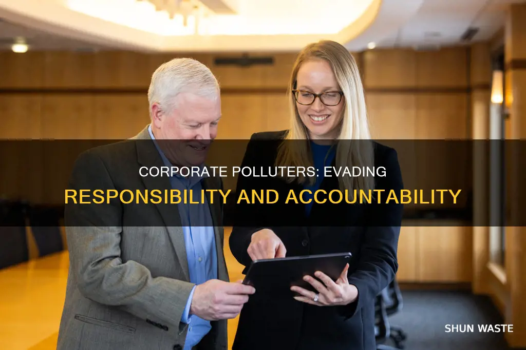 how companies get away with polluting