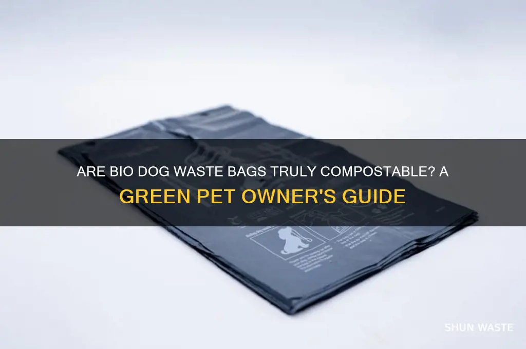 how compostable are bio dog waste bags