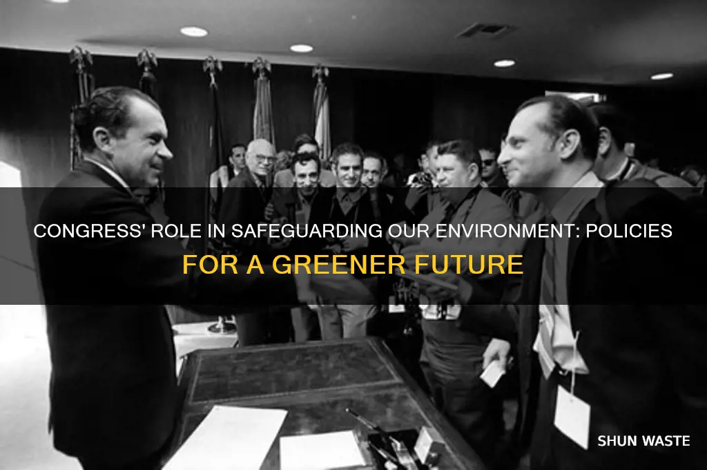 how congress can protect the environment
