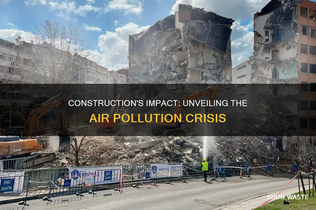 how construction causes air pollution