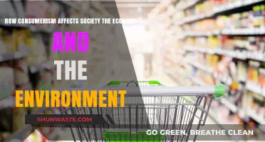 Consumerism's Impact: Society, Economy, and Environment in the Balance