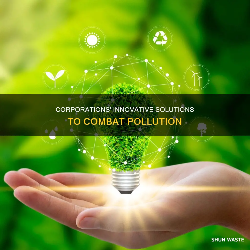 how corporations are helping clean pollution