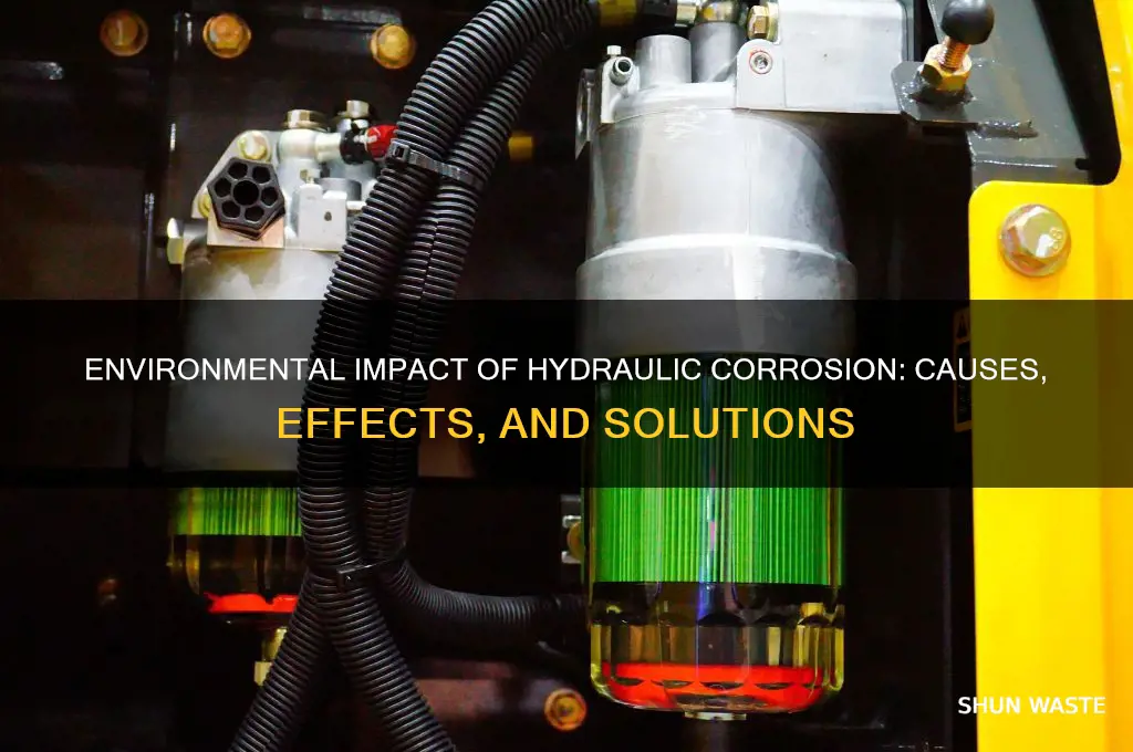 how corrosion in hydraulics affects the environment