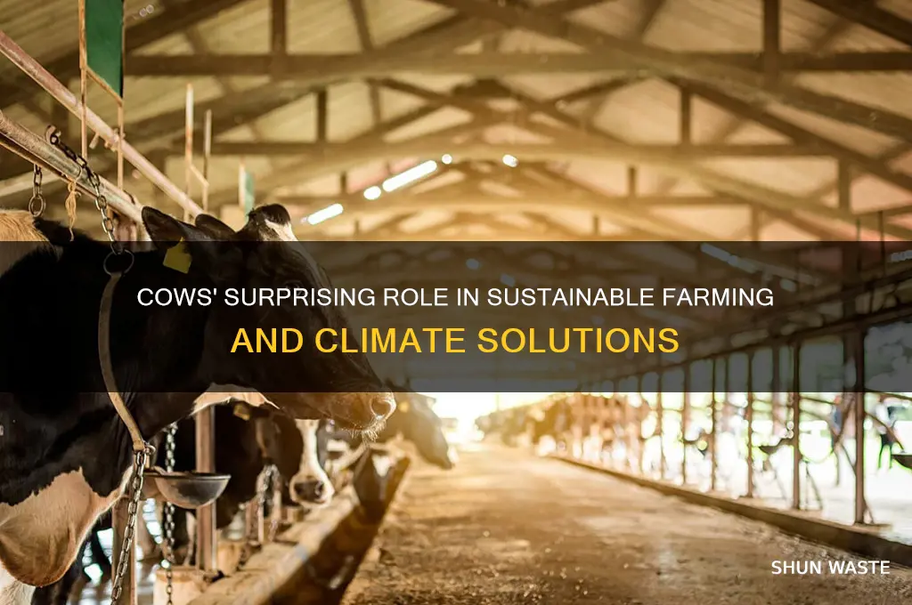 how cows can help the environment