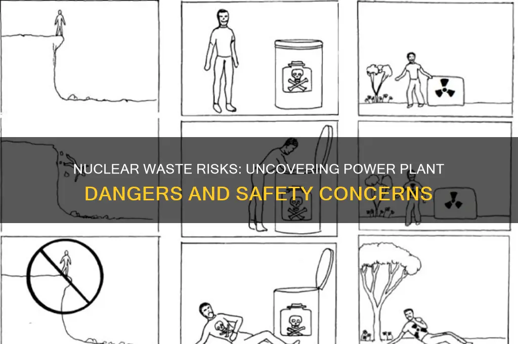 how dangerous is necular waste from a power plant