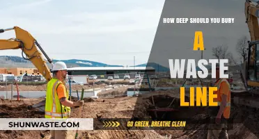 Optimal Depth for Burying Waste Lines: A Comprehensive Guide