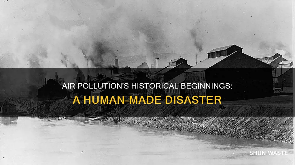 how did air pollution begin