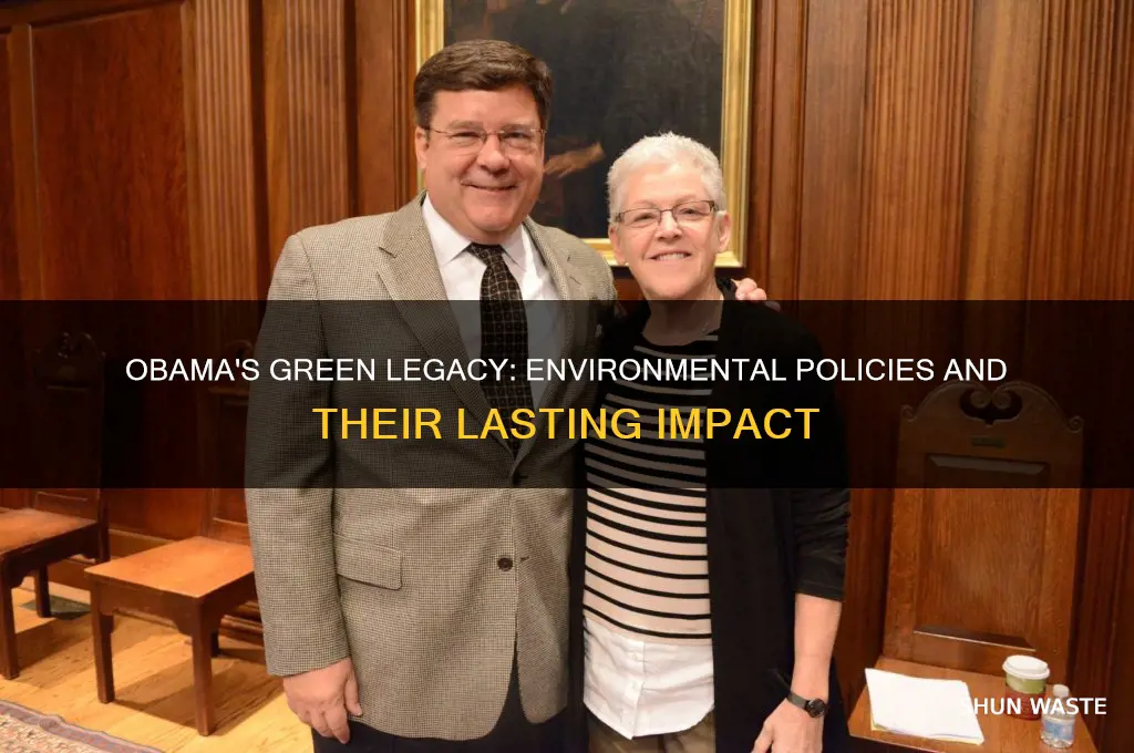 how did barack obama help the environment