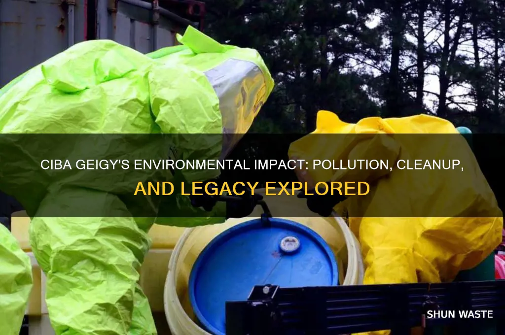 how did ciba geigy affect the environment