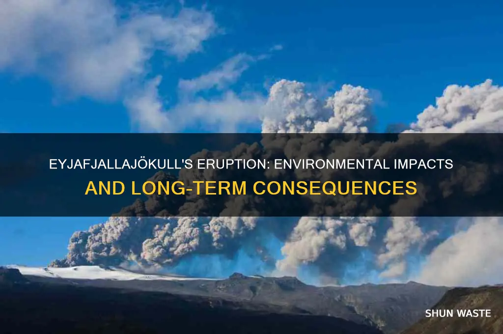 how did eyjafjallajokull affect the environment