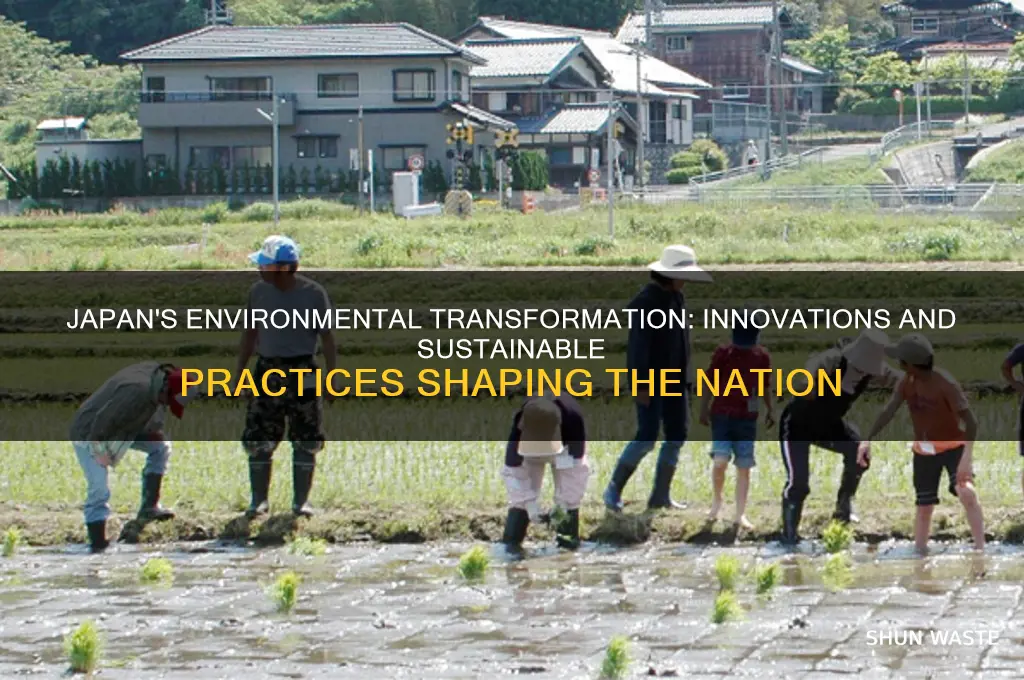how did japan change their environment