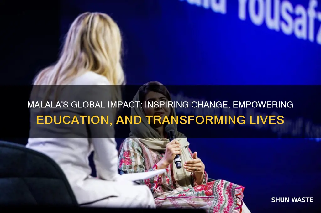 how did malal affect others the world and the environment