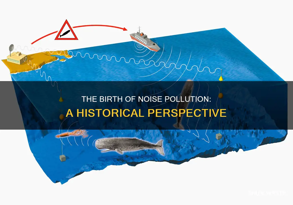 how did noise pollution start
