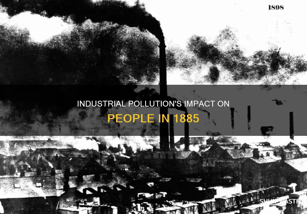 how did pollution affect people in 1885