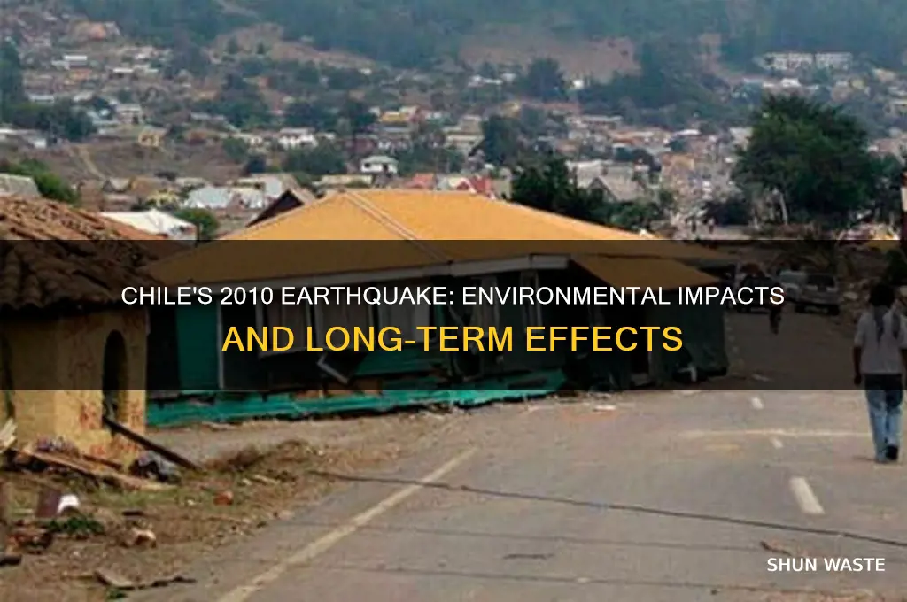 how did the 2010 chile earthquake affect the environment