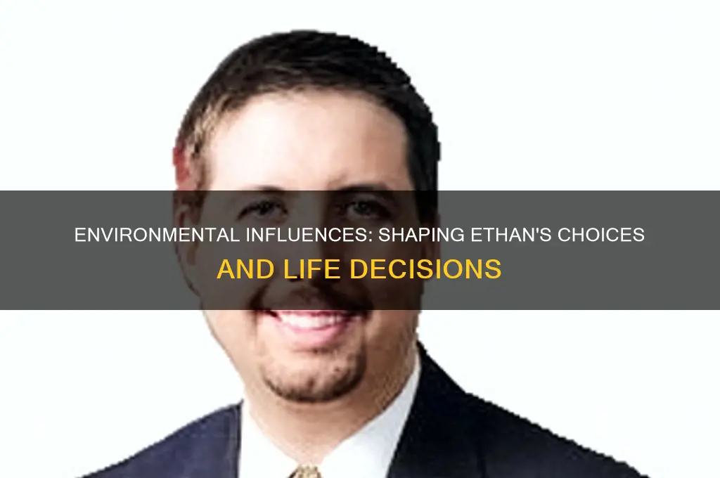 how did the environment affect ethans descions