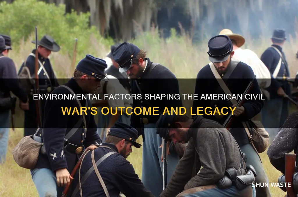 how did the environment affect the american civil war