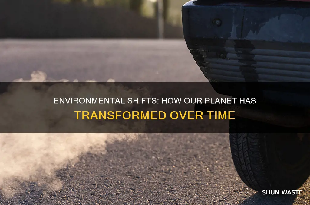 how did the environment change
