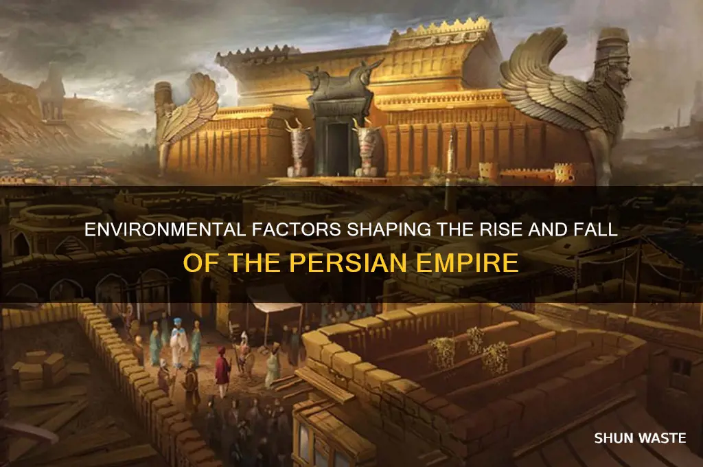 how did the environment impact the persian empire