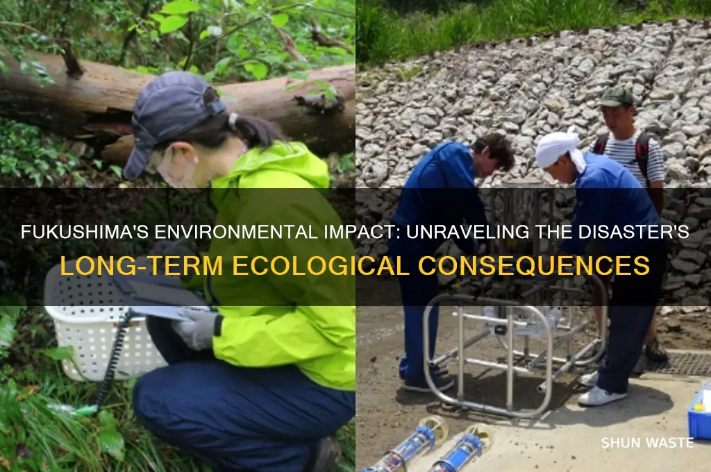 how did the fukushima accident affect the environment