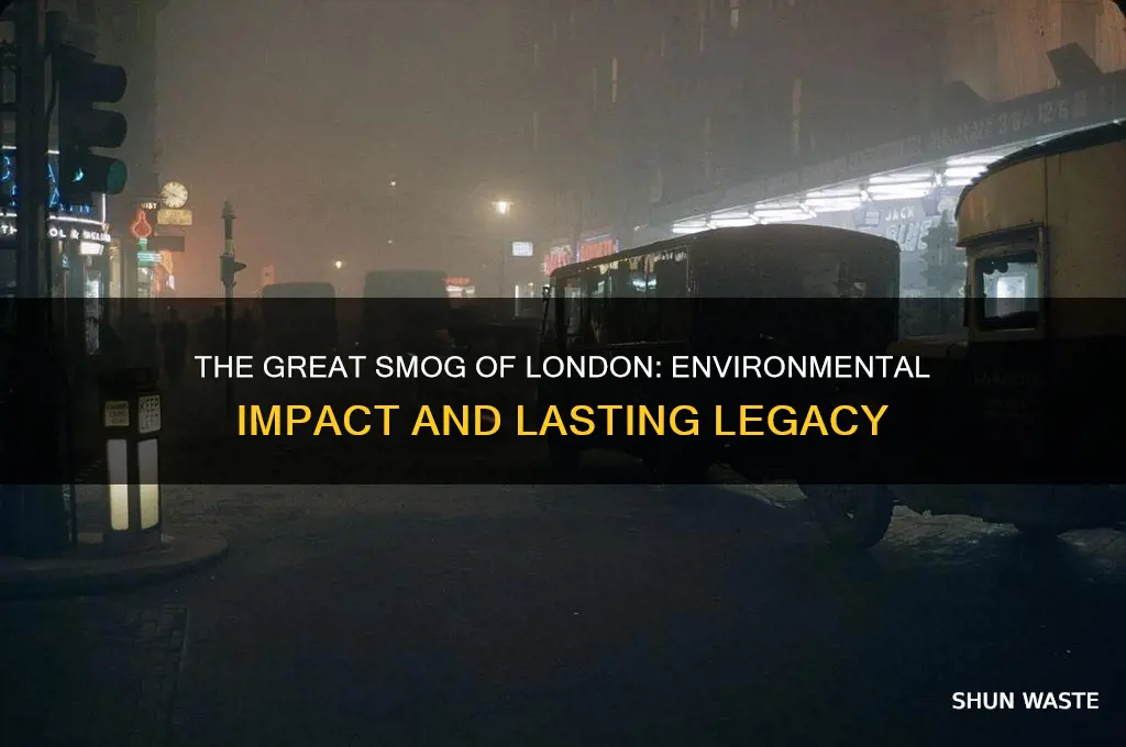 how did the great smog of london affect the environment