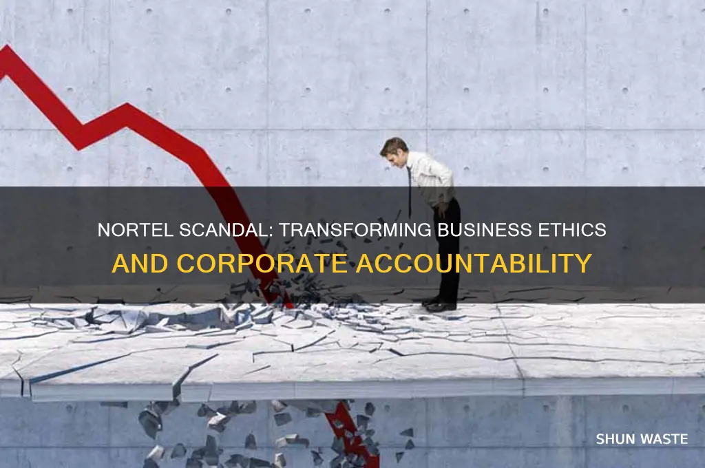 how did the nortel scandal change the business environment