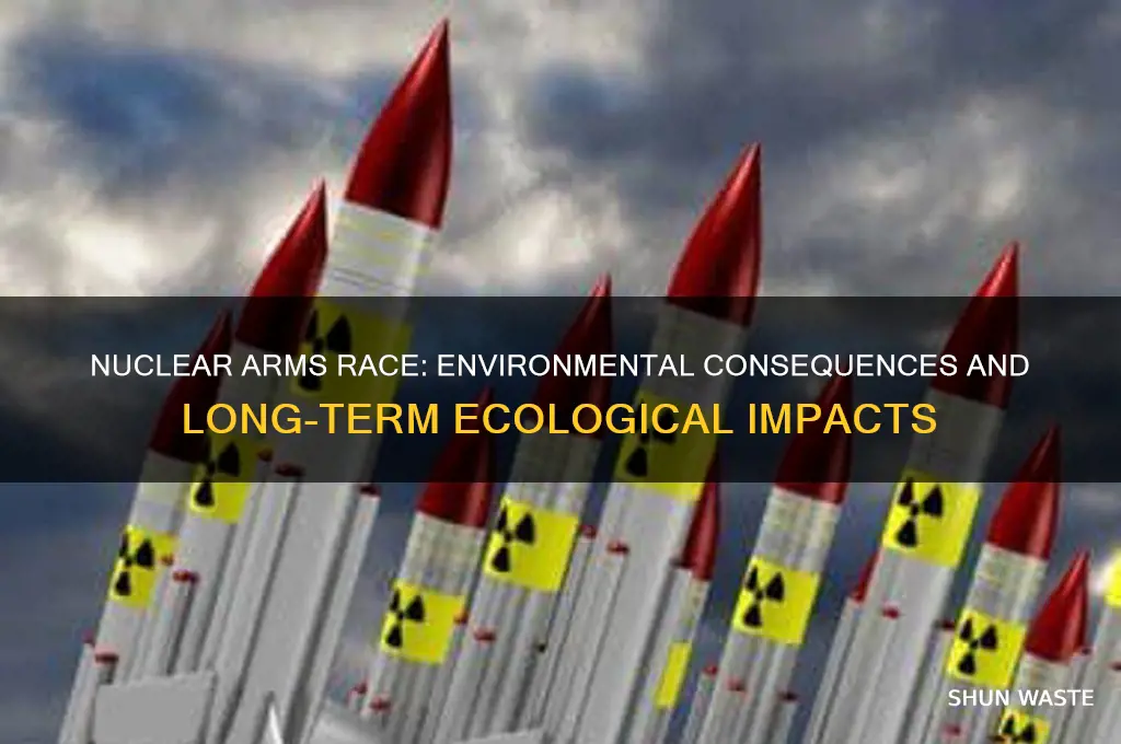 how did the nuclear arms race impact the environment