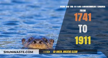 Otters' Habitat Evolution: 1741-1911 Environmental Shifts and Adaptations