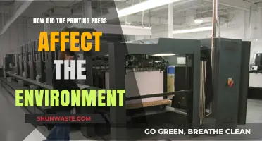 Printing Press Revolution: Environmental Impacts and Historical Consequences