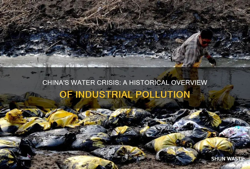 how did water pollution in china start