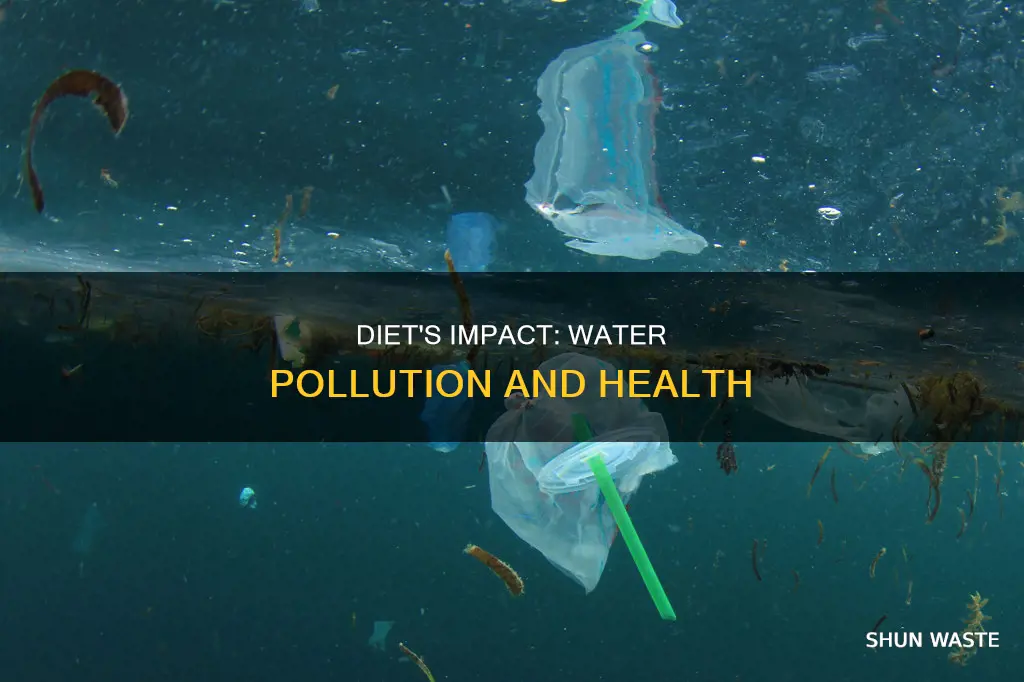 how diet affects water pollution