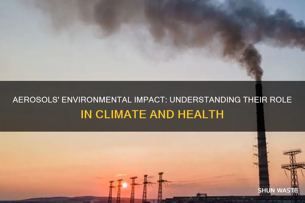 how do aerosols affect the environment