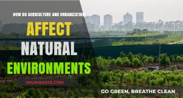 Urbanization and Agriculture: Impacts on Ecosystems and Natural Habitats