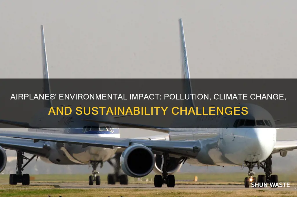 how do airplanes affect the environment essay