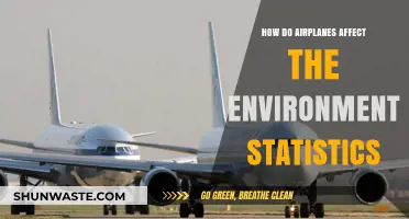 Airplanes' Environmental Impact: Statistics on Emissions, Noise, and Climate Change