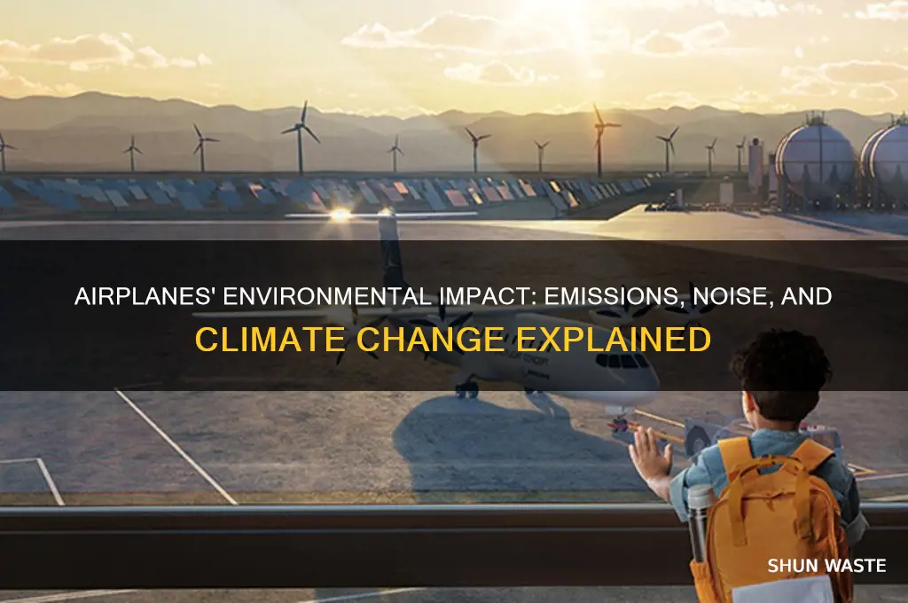 how do airplanes affect the environment