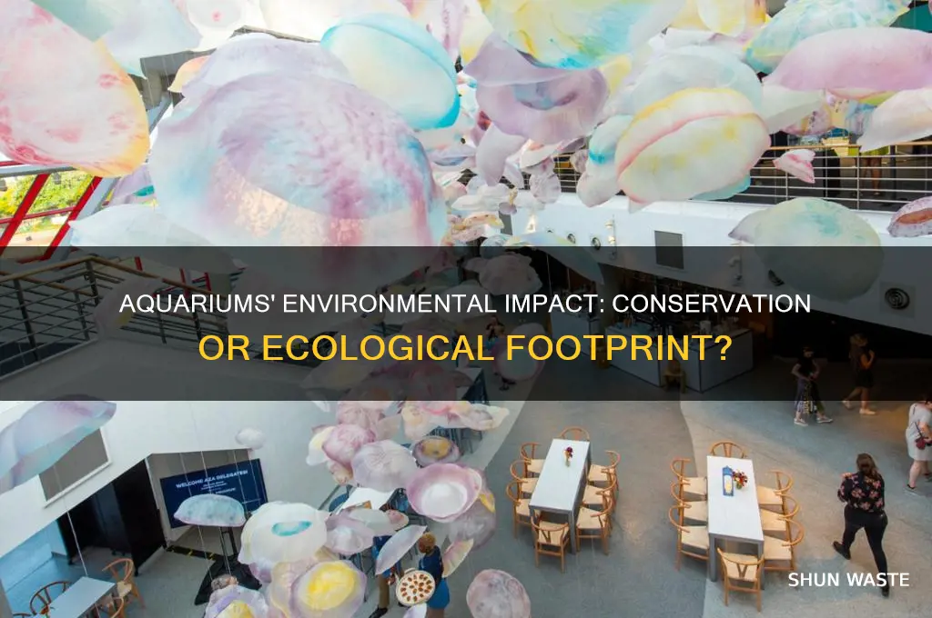 how do aquariums affect the environment